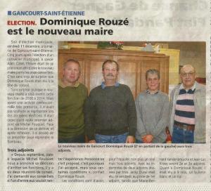 Election du maire le 11/12/2015