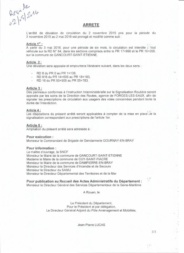 Arrêté pont RD840002